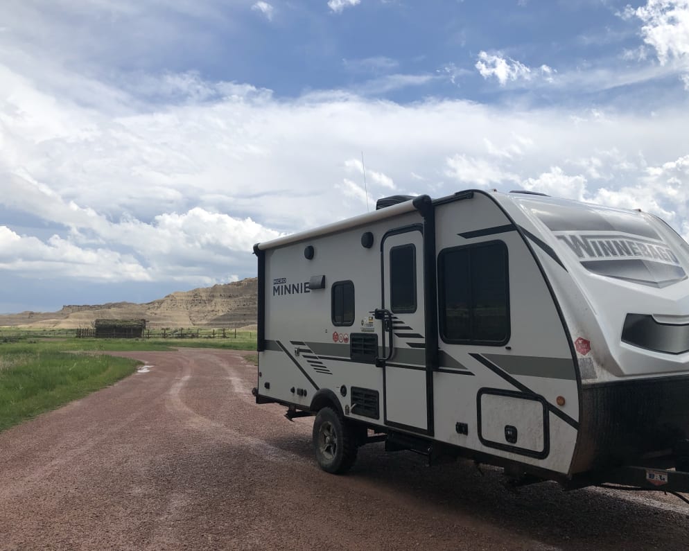 Toadstool Park in Nebraska. On the road!