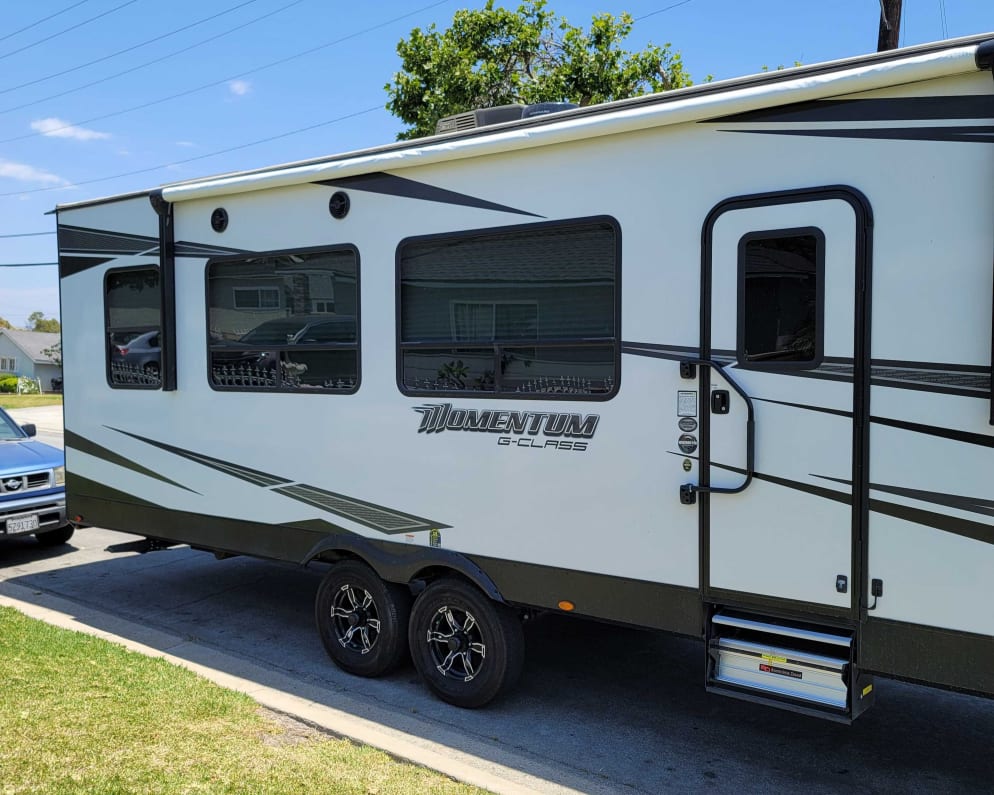 2021 Grand Design Momentum Toy Hauler for rent in Whittier California