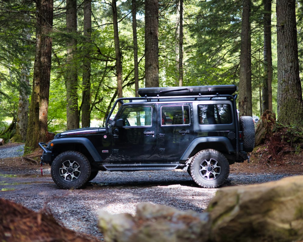 2013 Jeep Wrangler Unlimited Rubicon 4x4 available for rent in SeaTac Washington