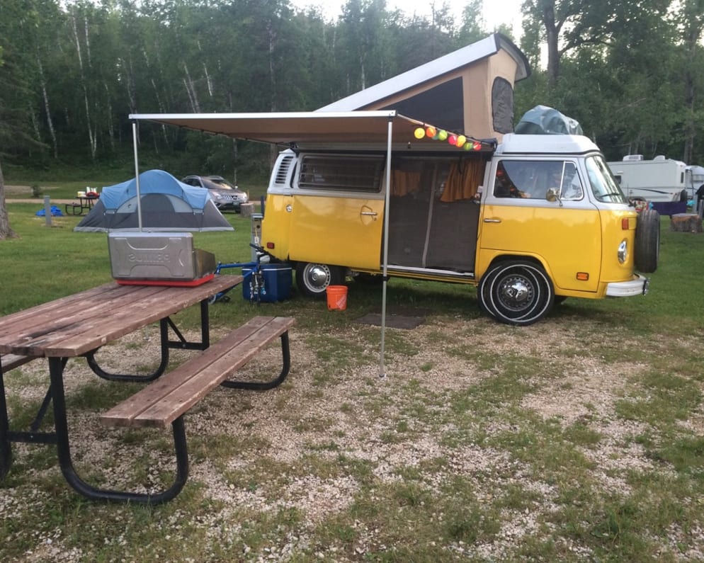 1977 Volkswagen T2 Westfalia Class B for rent in North Vancouver British Columbia