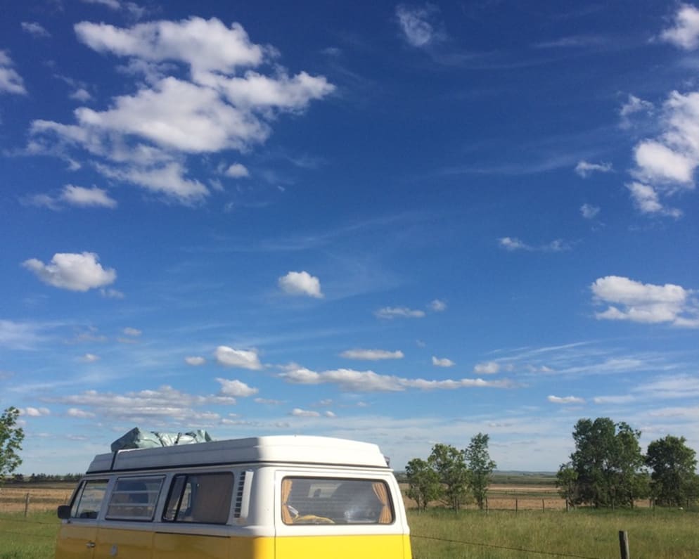 1977 Volkswagen T2 Westfalia available for rent in North Vancouver British Columbia