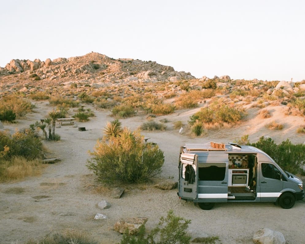 Rest stop in the amazing dessert