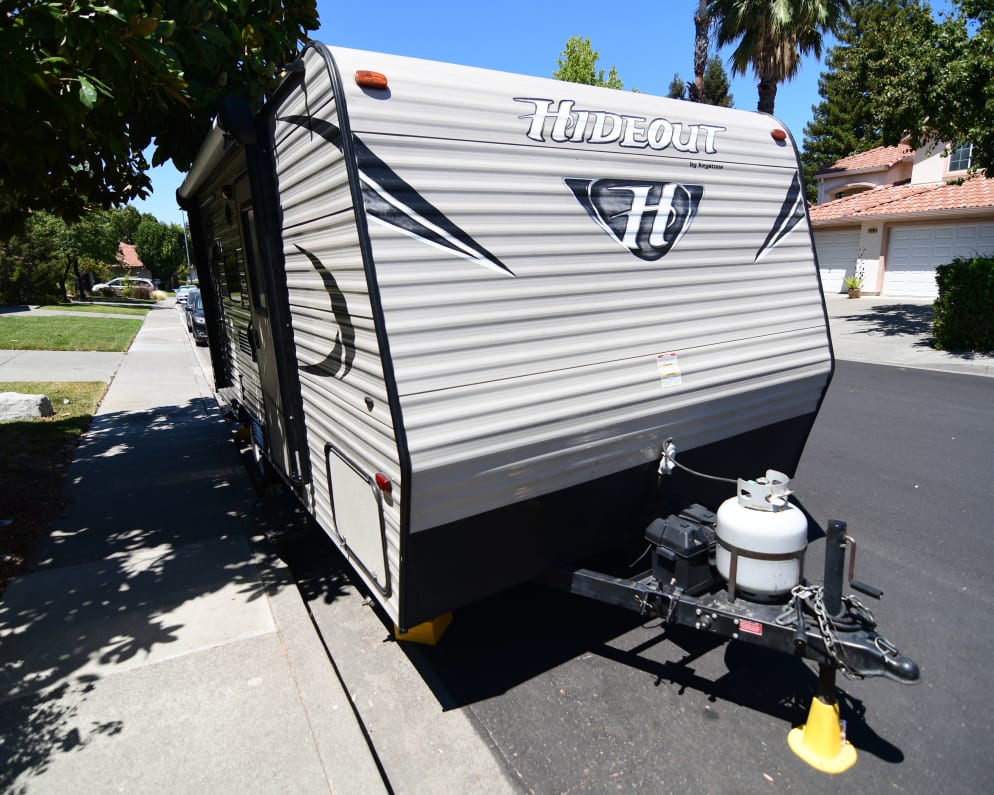 Front of Travel Trailer