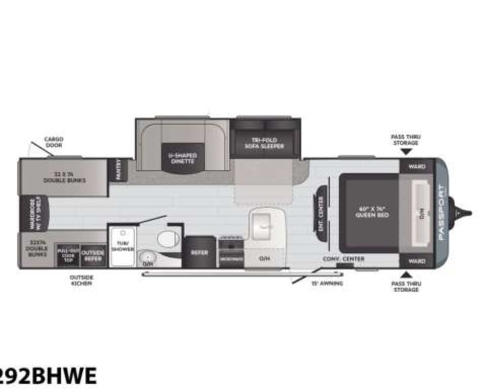 2021 Travel Trailer RV for Rent in warden, Washington