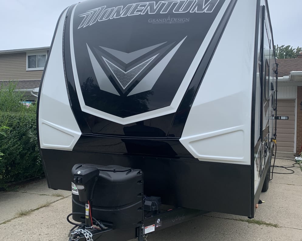 2022 Momentum Toy Hauler  by Grand Design for rent in 48317