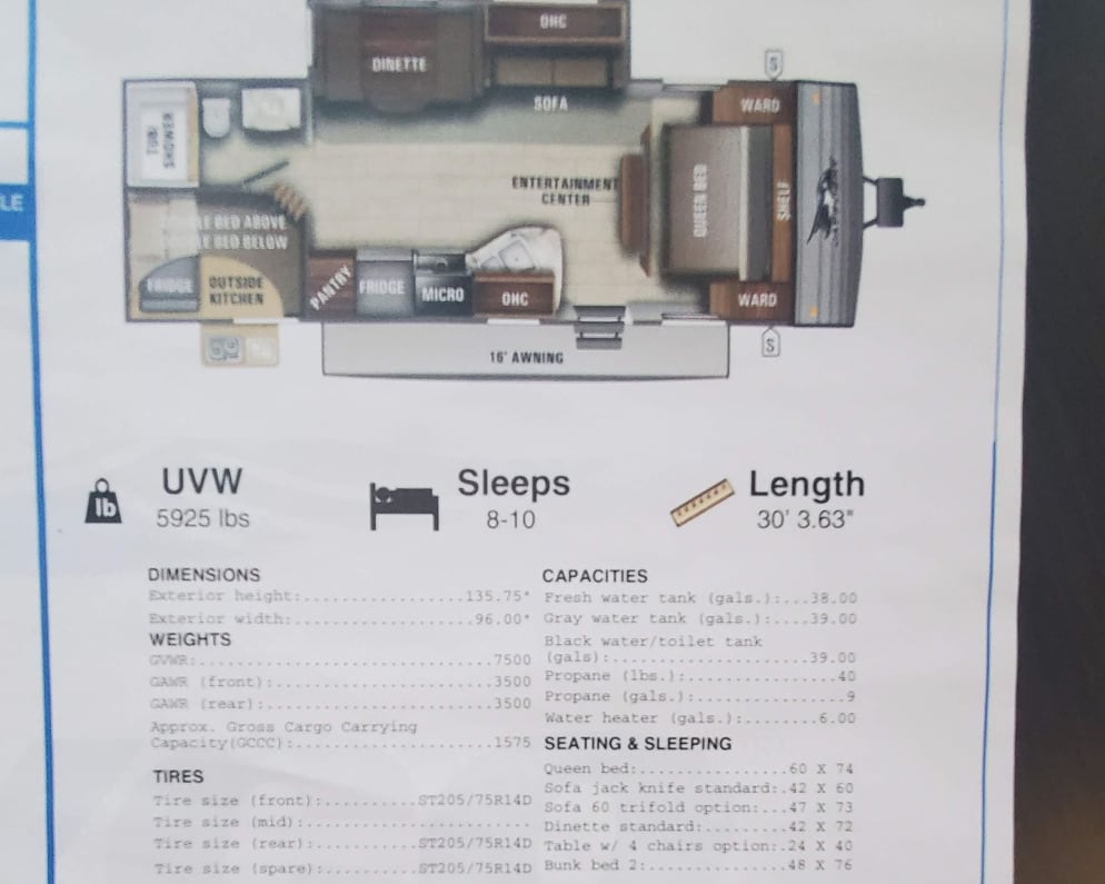Travel Trailer RV for Rent in Oak Ridge, Tennessee