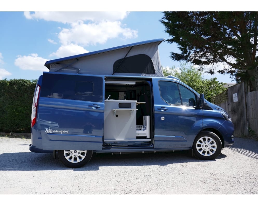 2022 Ford Transit Custom 2+2 berth Pop Top, Manual Class B for rent in Inverness Inverness