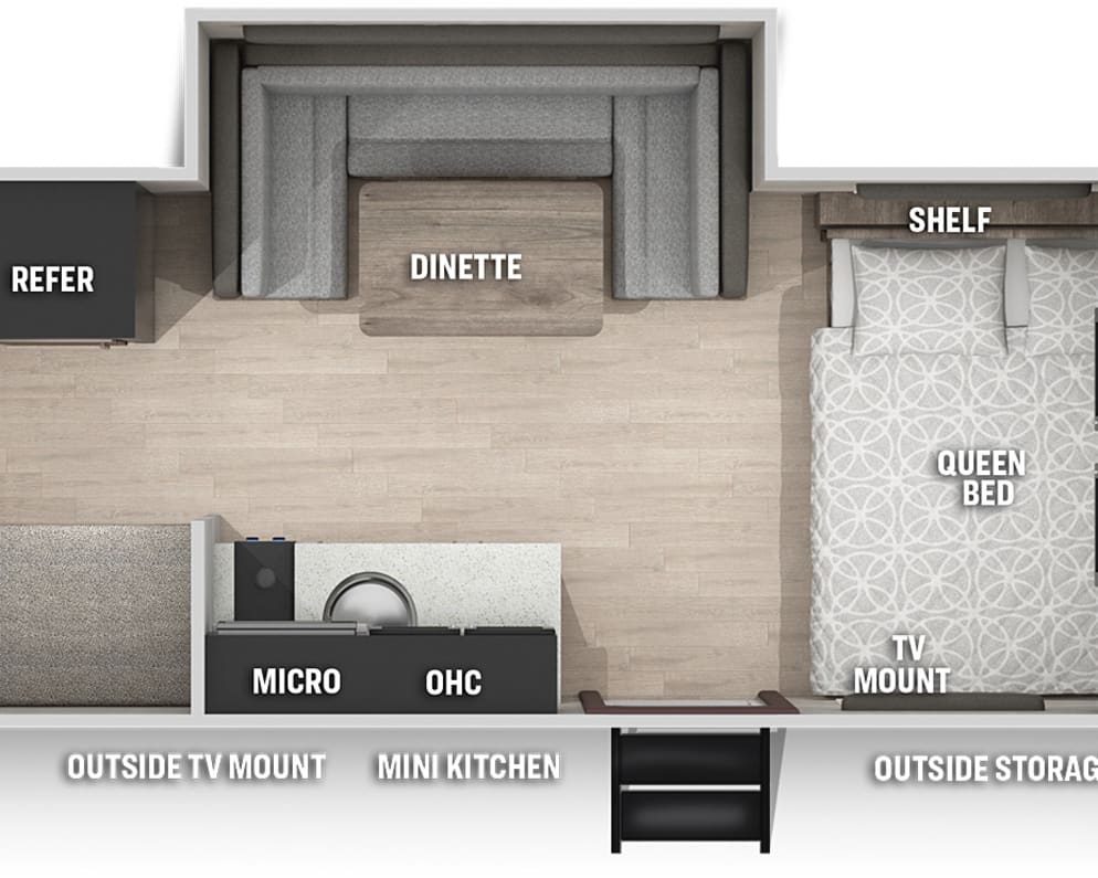 2021 Travel Trailer RV for Rent in Otisfield, Maine