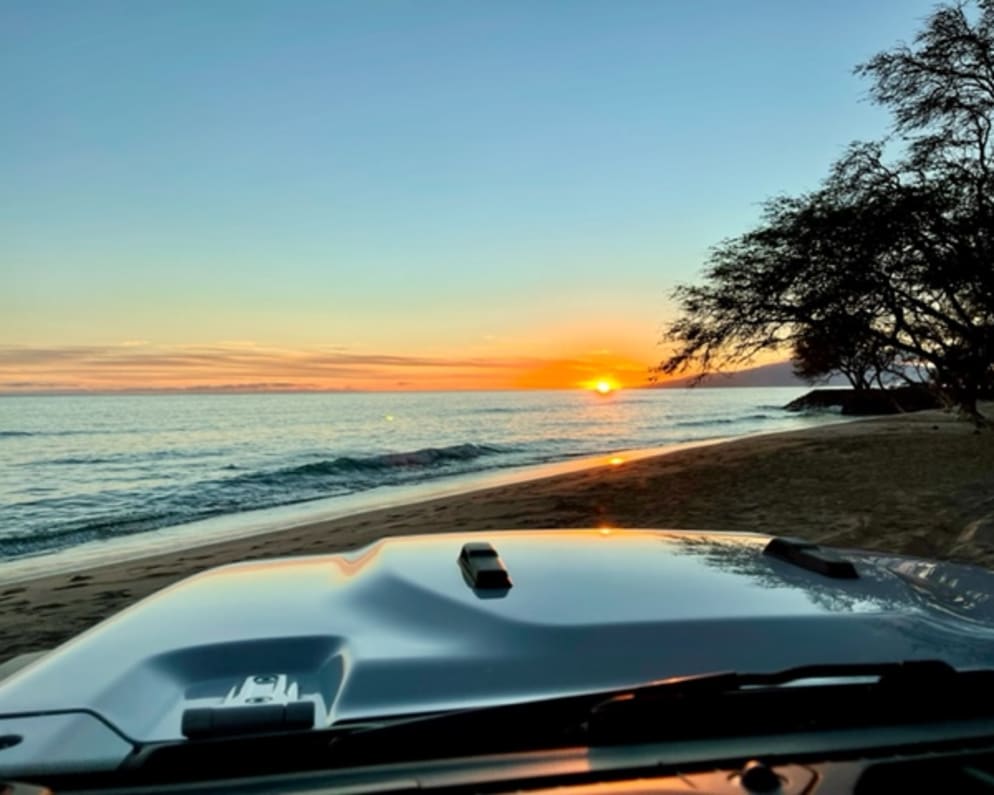 2021 Jeep Gladiator available for rent in Kihei Hawaii