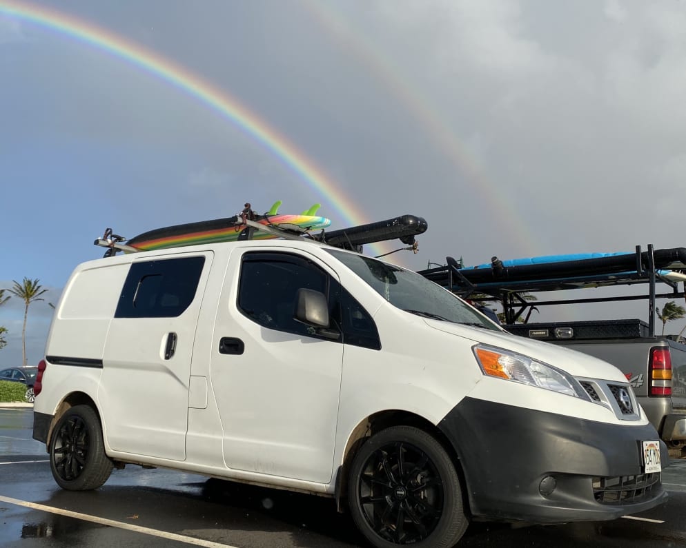 2017 nissan NV200 available for rent in Haiku Pauwela Hawaii