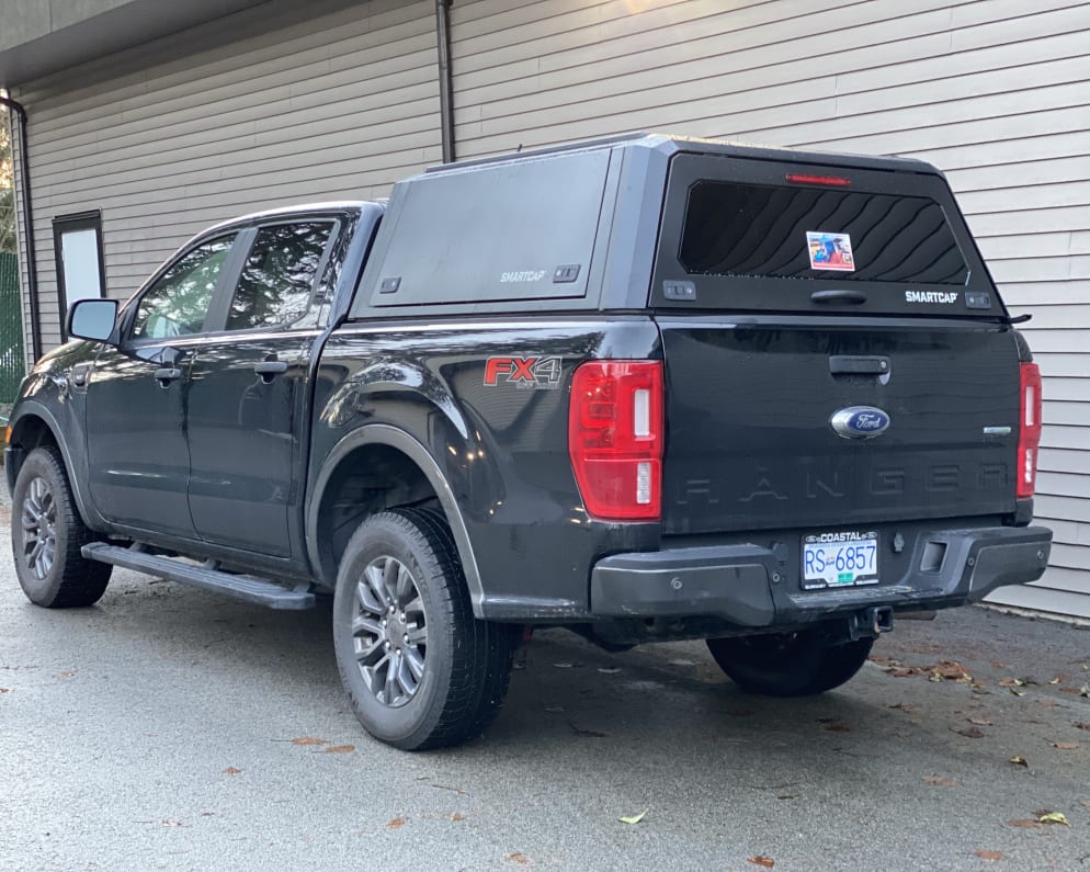 2019 Ford Ranger available for rent in Vancouver British Columbia