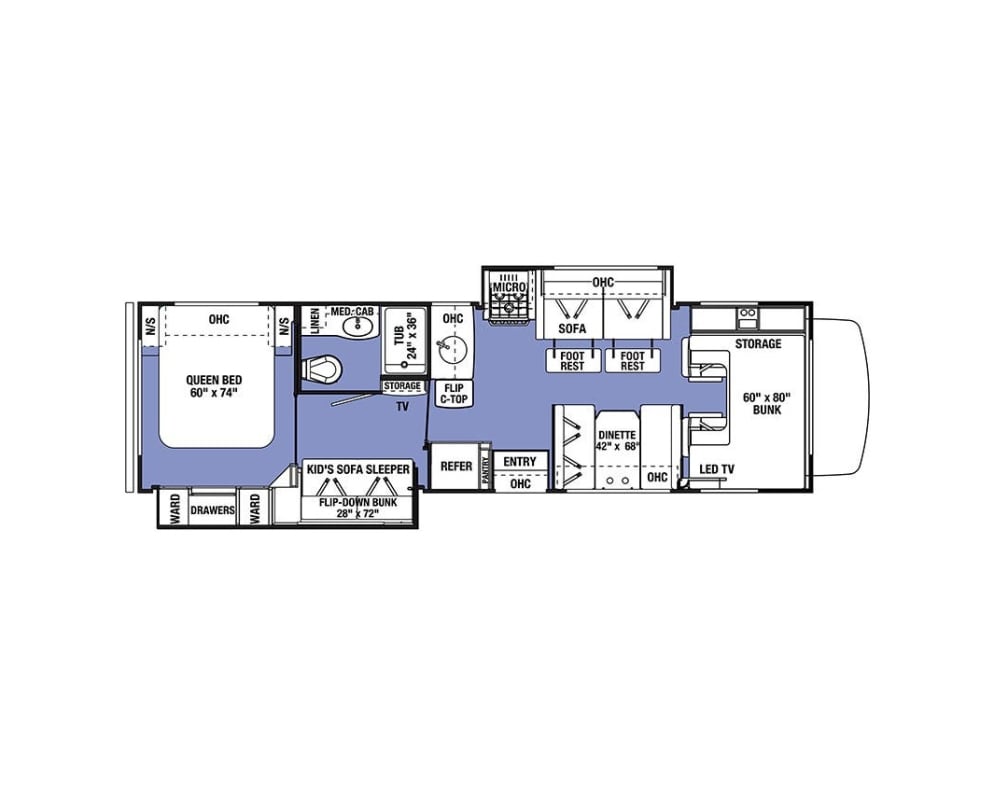2018 Forest River Sunseeker LE available for rent in Tuscola Illinois
