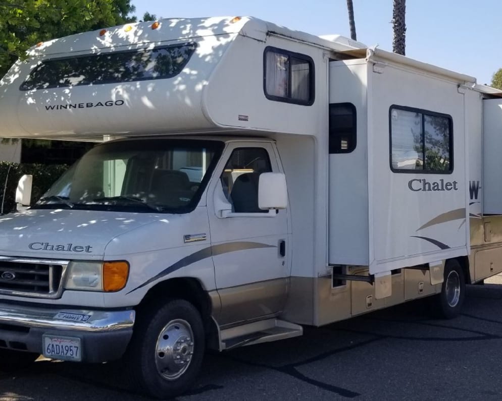 2007 Winnebago Chalet available for rent in San Diego California