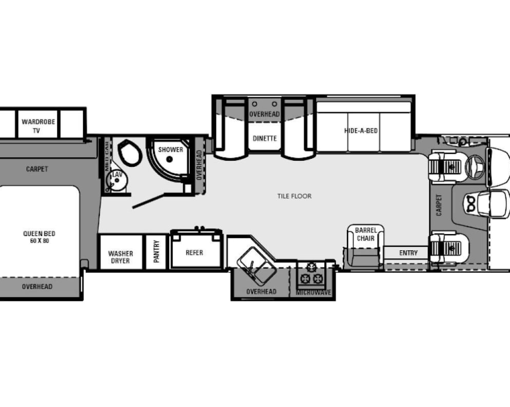 2015 Georgetown XL Class A for rent in Hazel Green Alabama