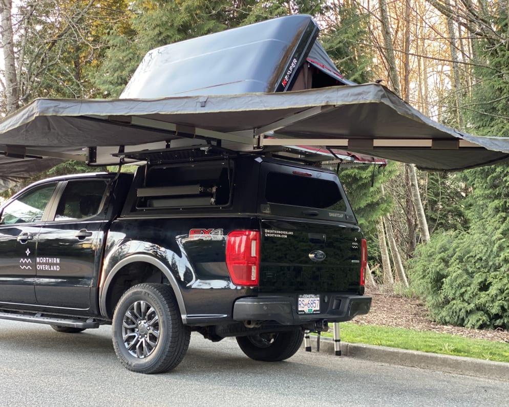 2019 Ford Ranger Truck Camper for rent in Vancouver British Columbia