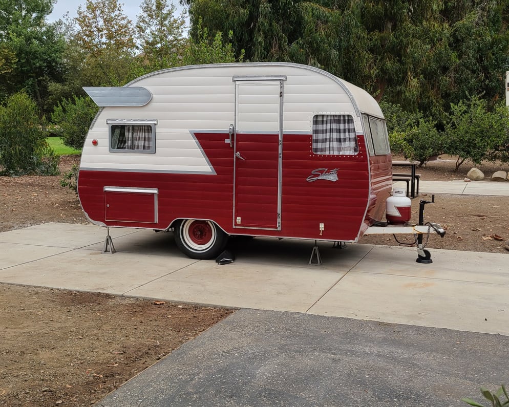 1956 Shasta 1500 available for rent in Lake Balboa California