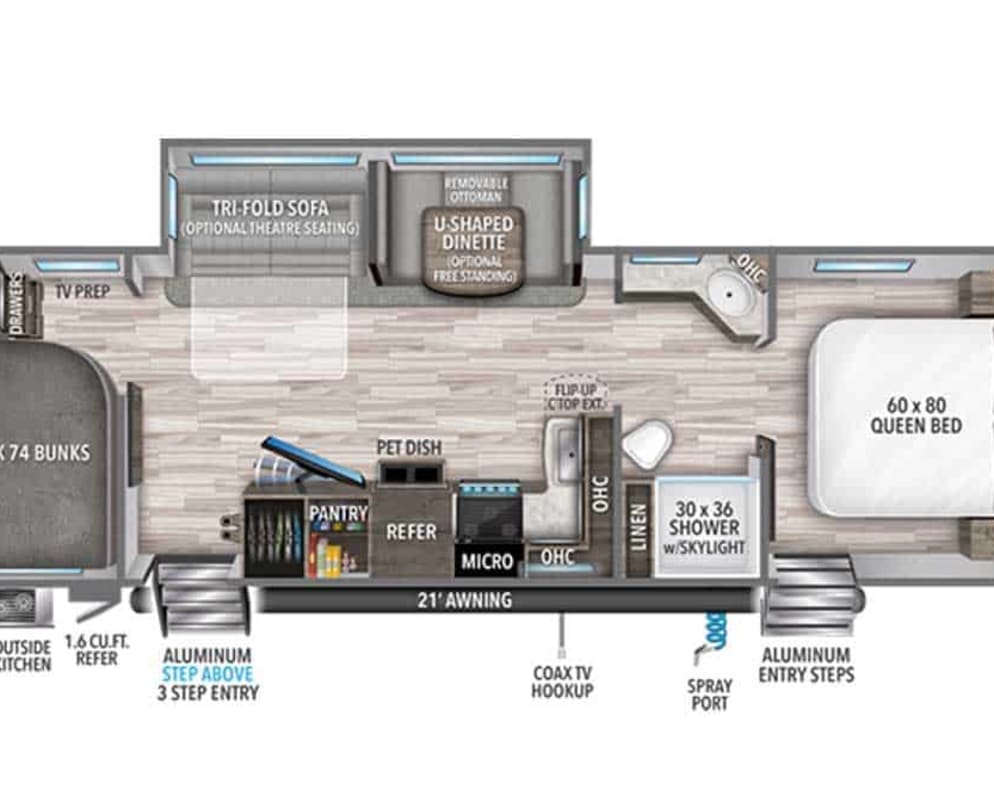 2022 Travel Trailer RV for Rent in Ponchatoula, LA