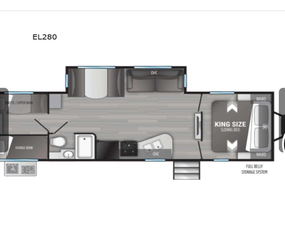 2022 Embrace el280  by Cruiser for rent in 01952