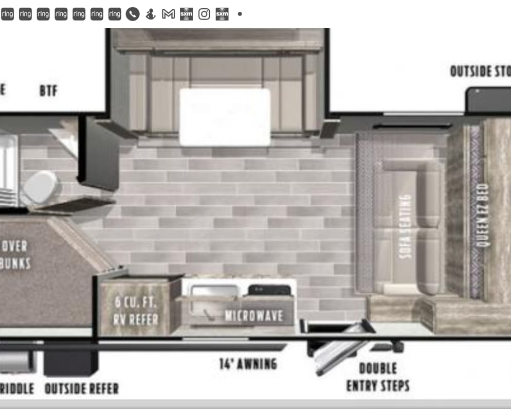 2021 Wildwood FSX Platinum  by Forest River for rent in 60510