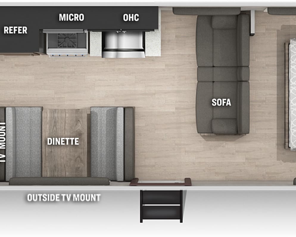 2022 Cherokee Grey Wolf  by Forest River for rent in 54956
