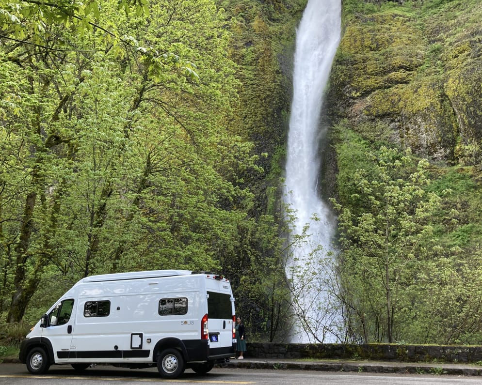 Historic Columbia River Hwy Falls