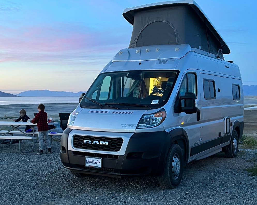 Poptop on The Great Salt Lake