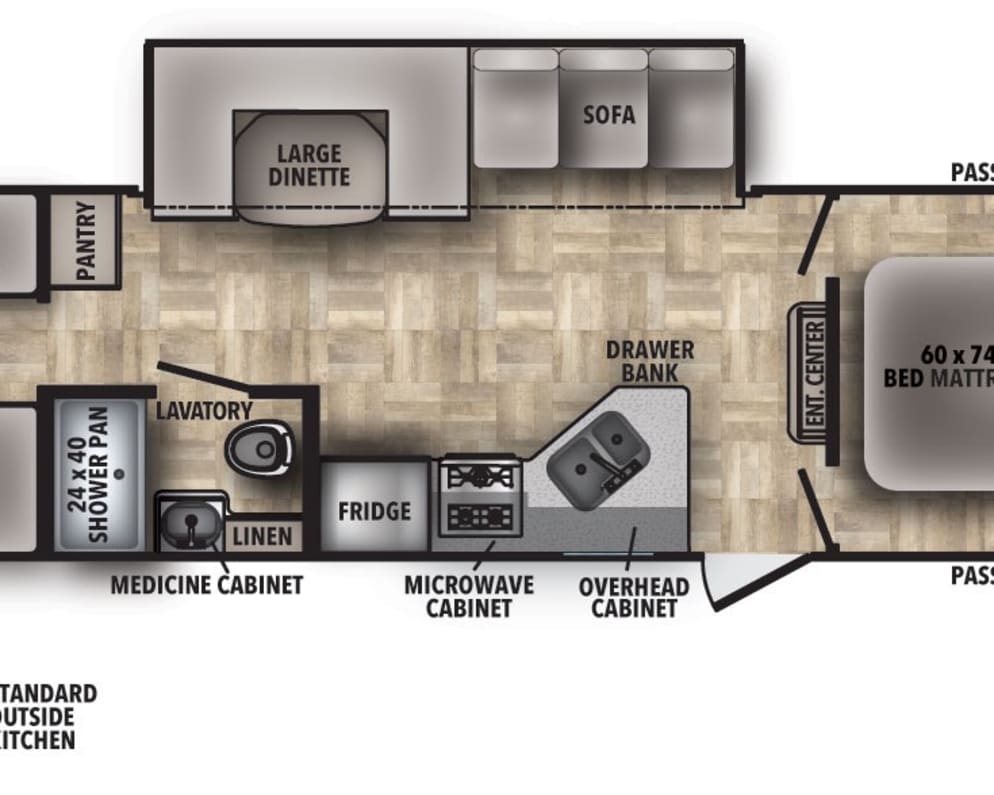 2021 Travel Trailer RV for Rent in Galivants Ferry, South Carolina