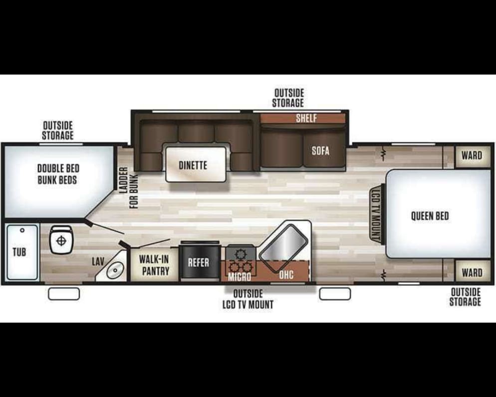 Travel Trailer RV for Rent in Owensboro, Kentucky