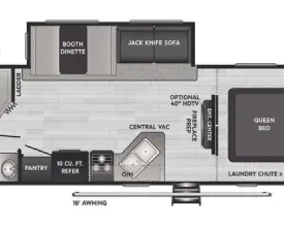2022 Keystone Hideout available for rent in Porum Oklahoma