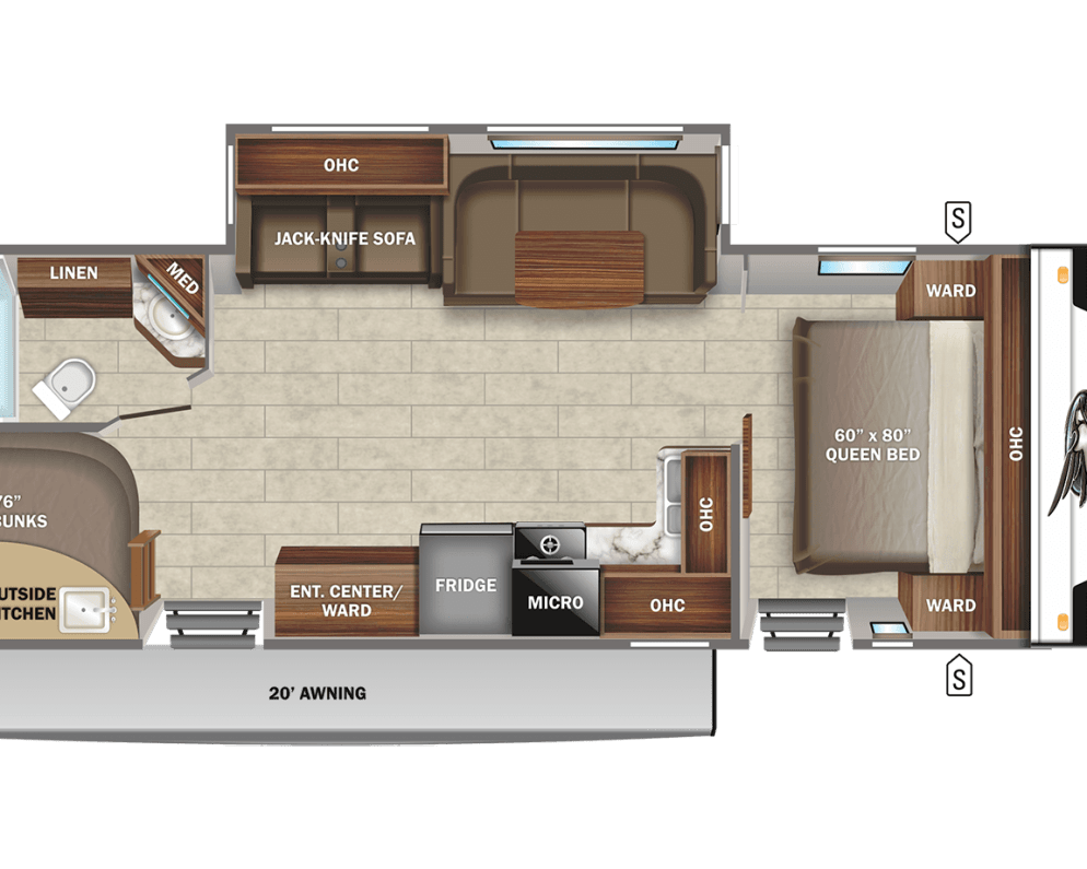 2022 Jayco JayFlight 28BHS TT Travel Trailer for rent in MOHAVE VALLEY Arizona