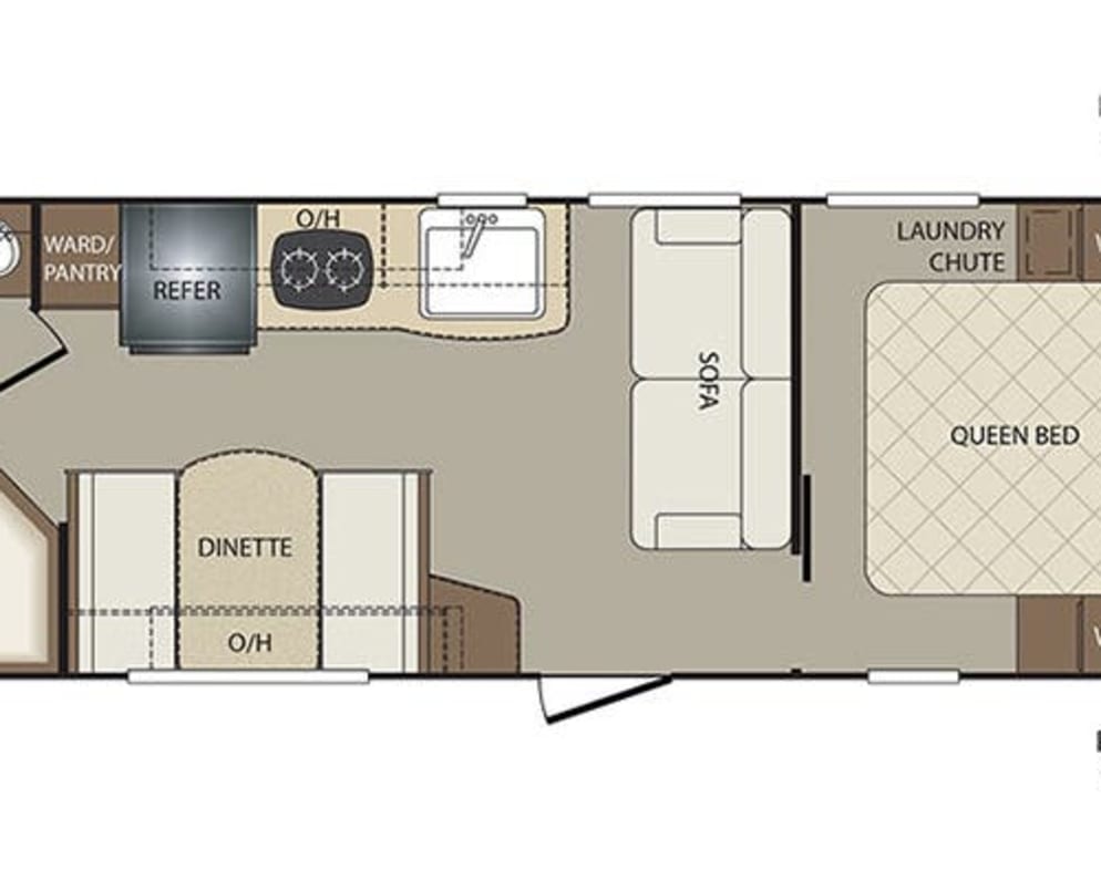 2017 Bullet  by Keystone for rent in 46923