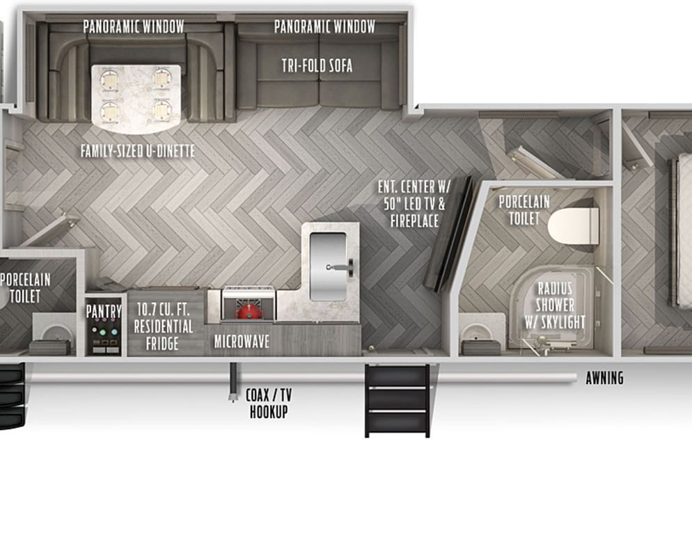2020 Forest River Salem Hemisphere available for rent in Bloomington Illinois