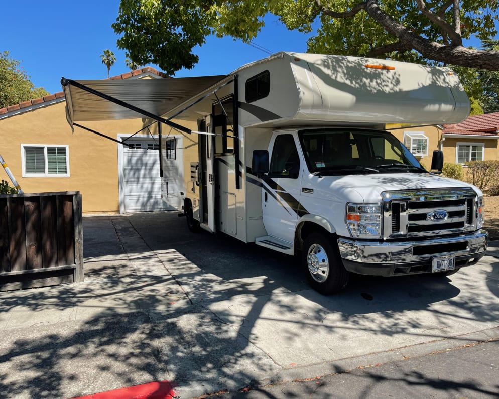 awning out