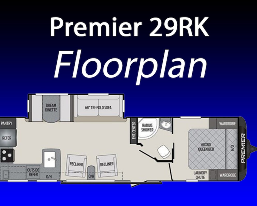 2021 Keystone RV Premier UltraLite 29RKPR available for rent in Jacksonville Florida