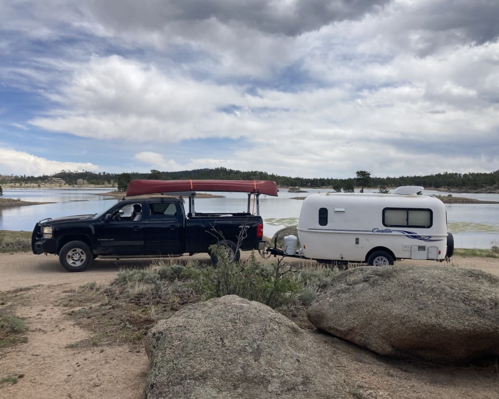 Camping up at Red Feather Lakes - just a quick 45min drive north.