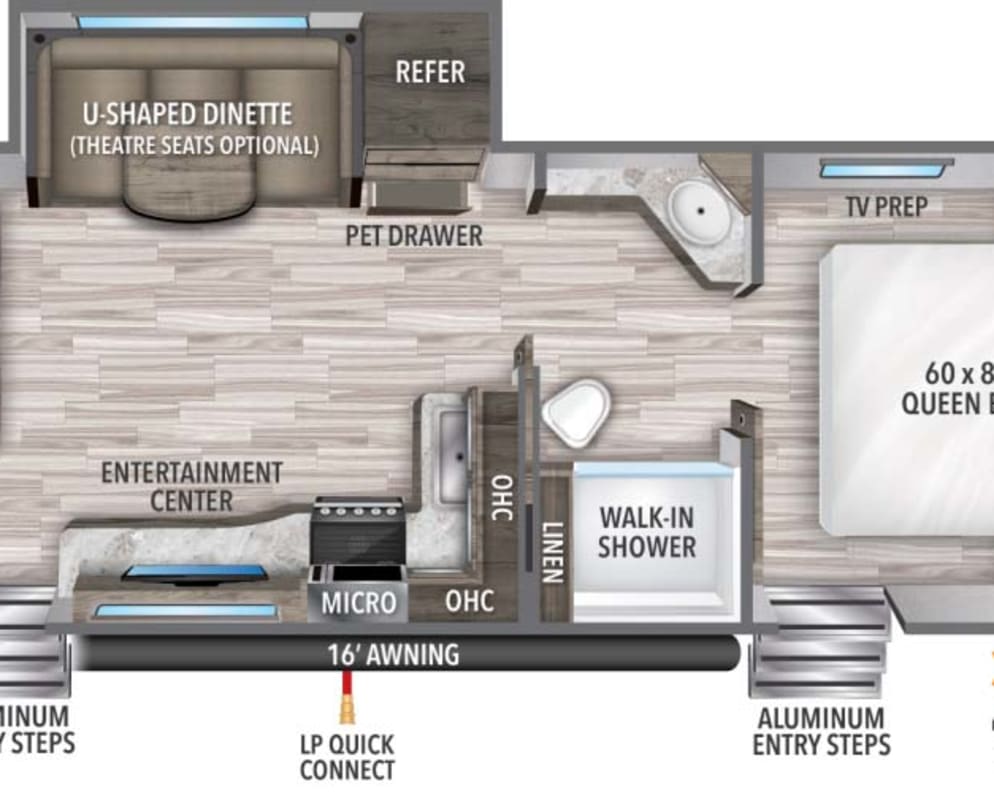2022 Grand Design Transcend Xplor available for rent in Gibsonton Florida