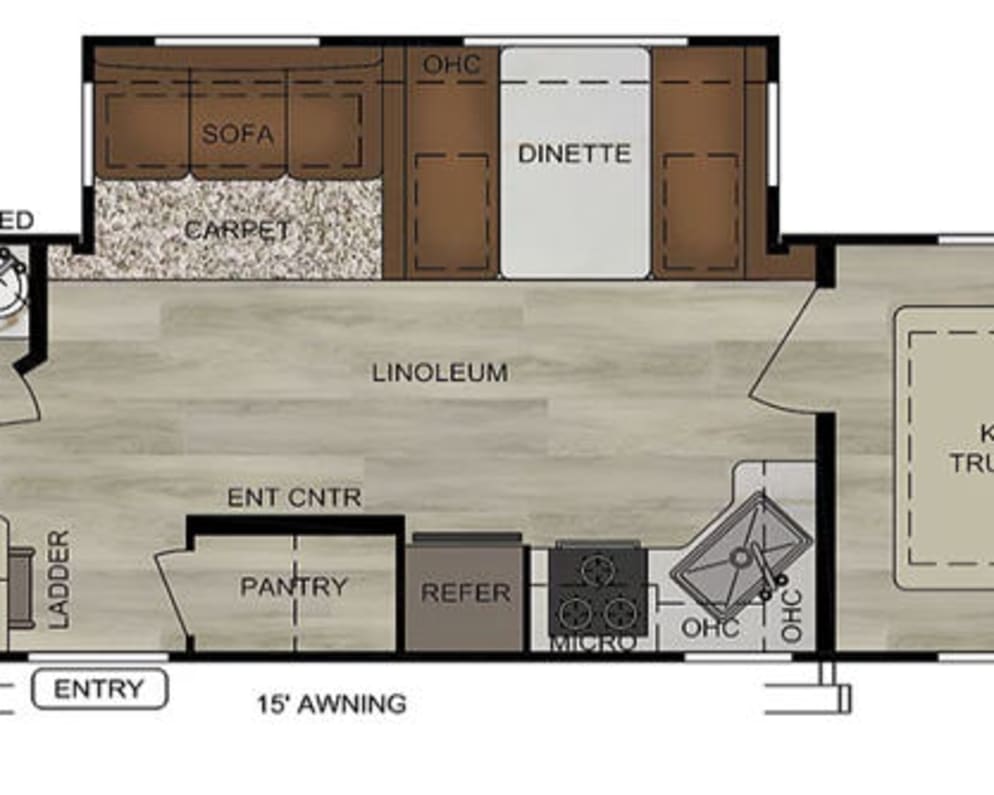 2020 East to West Della Terra available for rent in Columbus Ohio