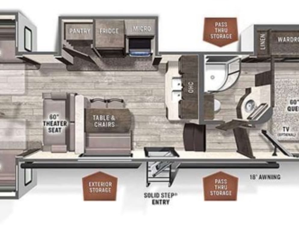 2020 Forest River Rockwood Ultra Lite available for rent in Wilburton Oklahoma