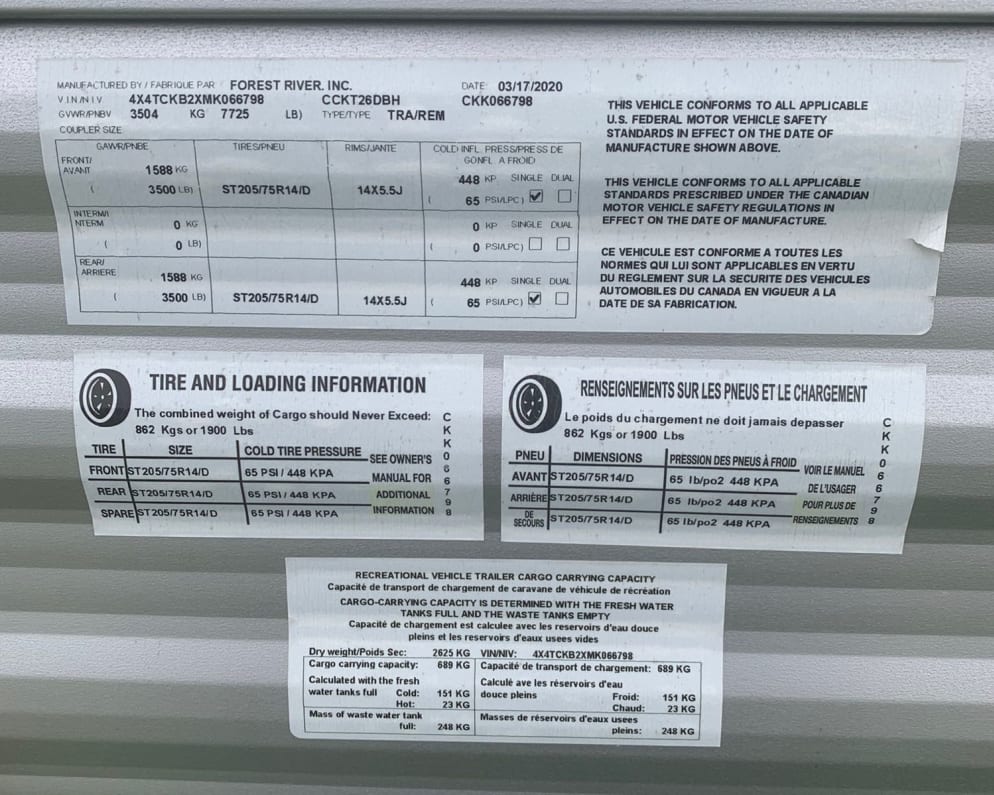 2021 Travel Trailer RV for Rent in Centre, Alabama