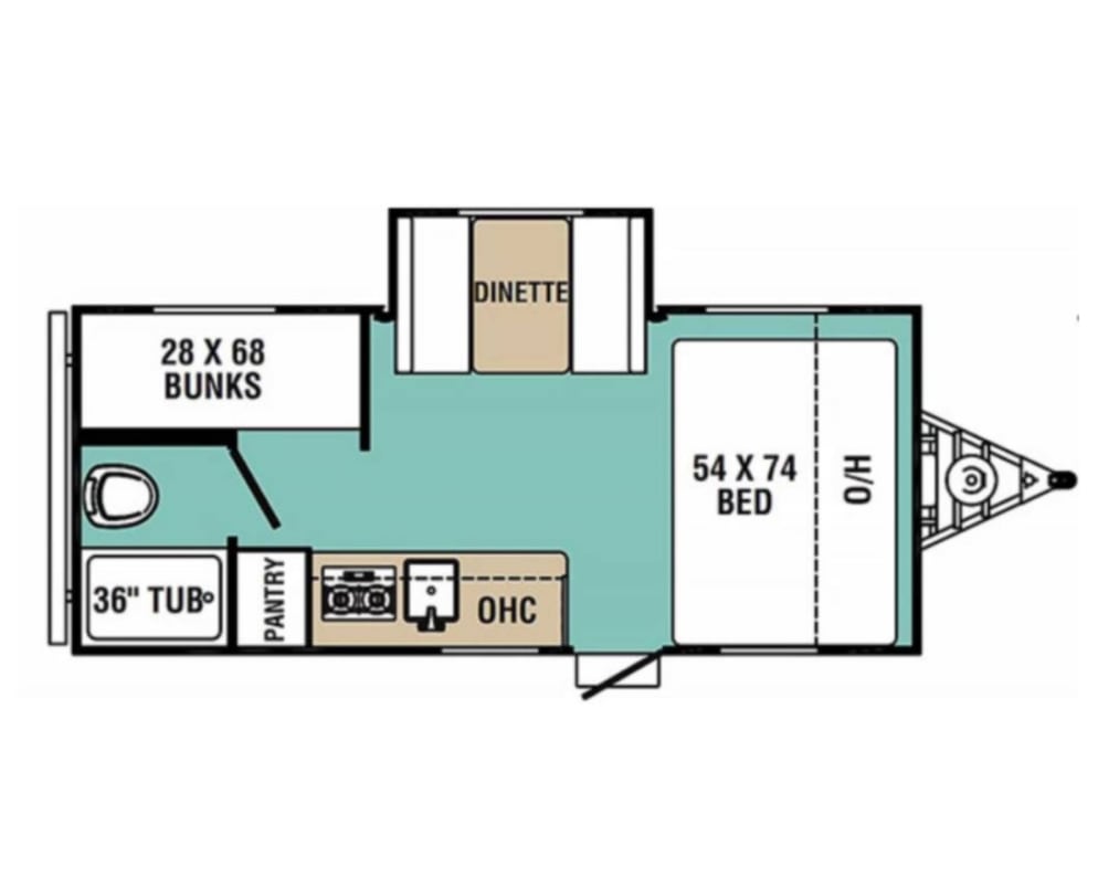 2018 Viking  by Forest River for rent in 83401