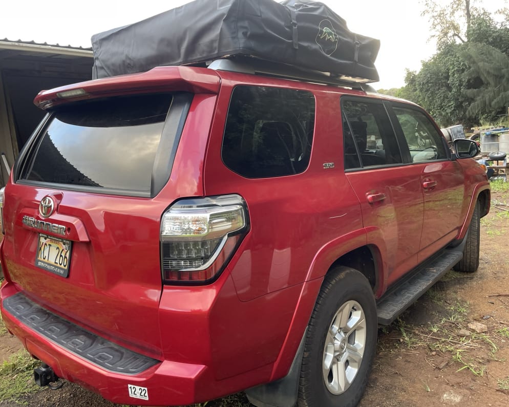 2017 Toyota 4Runner available for rent in Lihue Hawaii