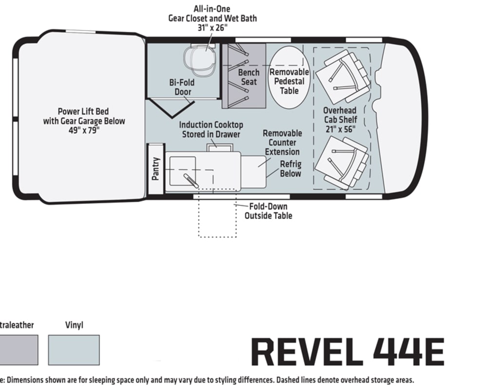 2023 Winnebago Revel Class B for rent in Fallbrook California