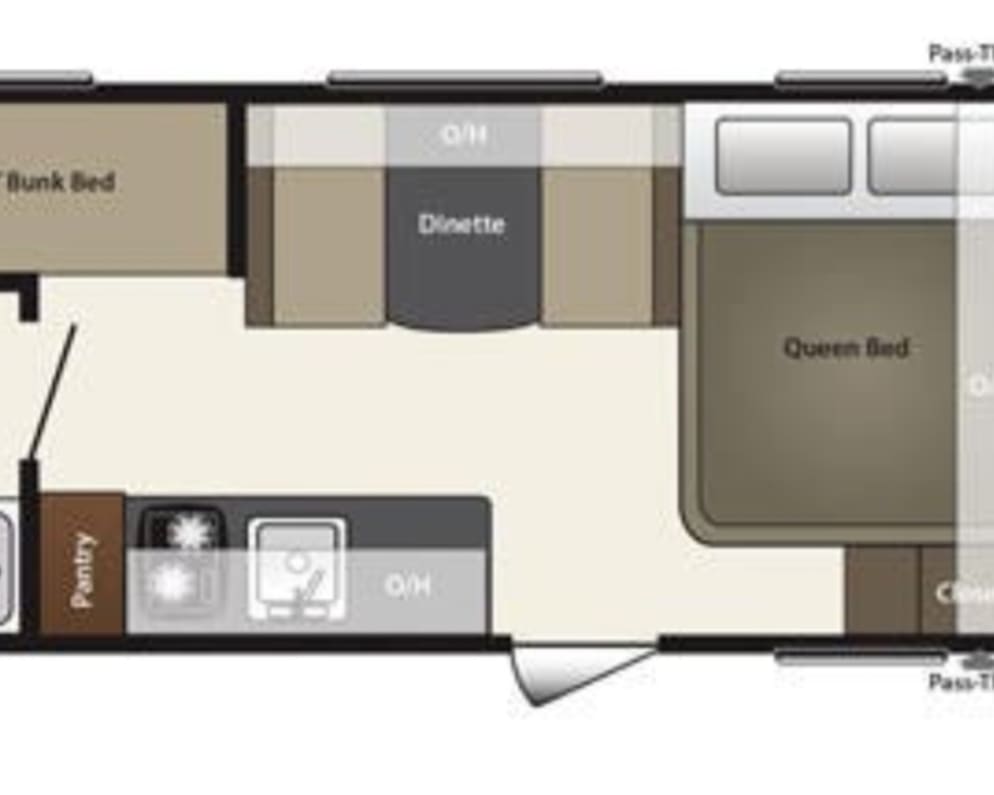 2017 Keystone RV Summerland Mini available for rent in WOLVERINE Michigan