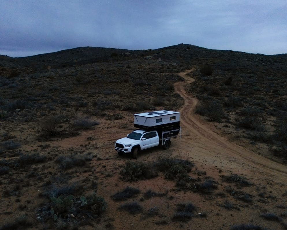 2022 Four Wheel Campers 2018 Tacoma with 2022 Fleet Flatbed available for rent in Boise Idaho