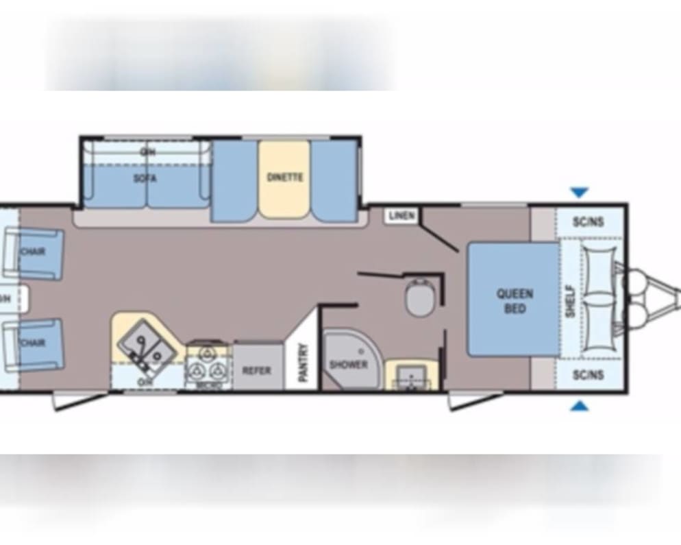 2018 Dutchmen Coleman Light Travel Trailer for rent in Havelock North Carolina