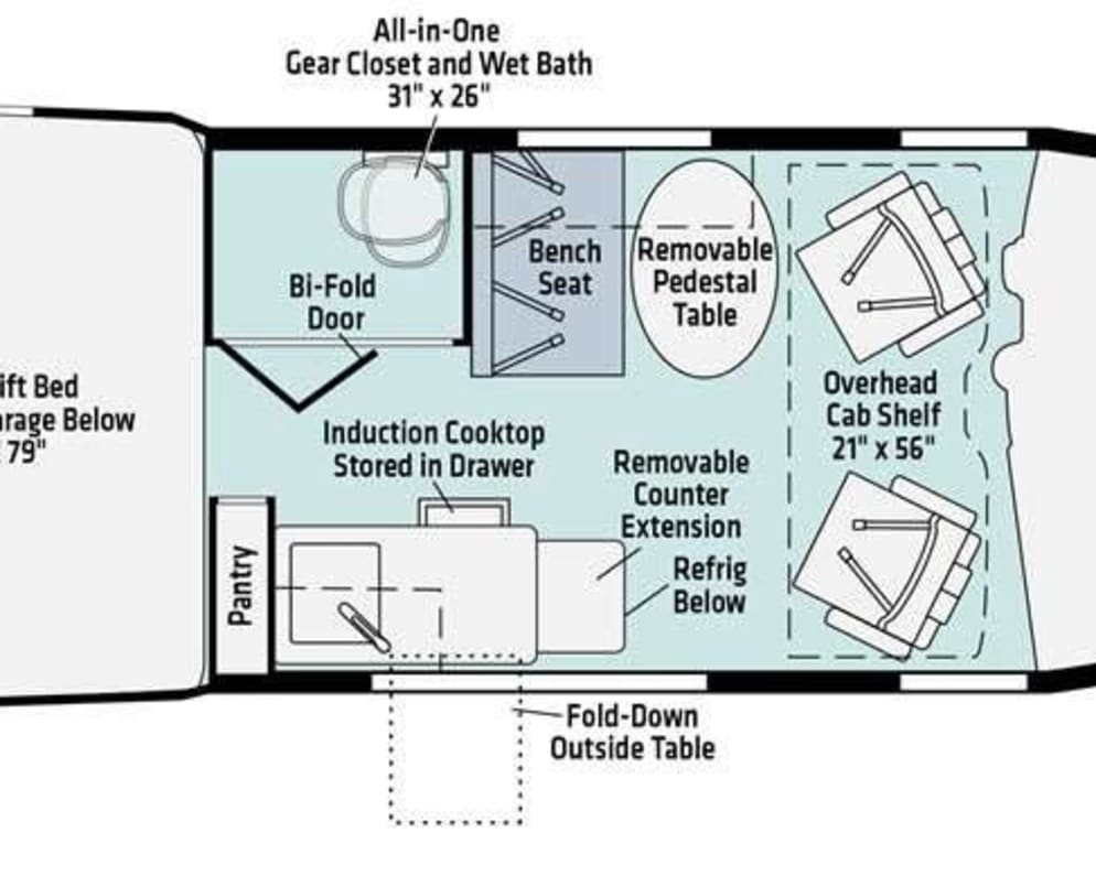 2023 Winnebago Revel Class B for rent in Buckeye Arizona