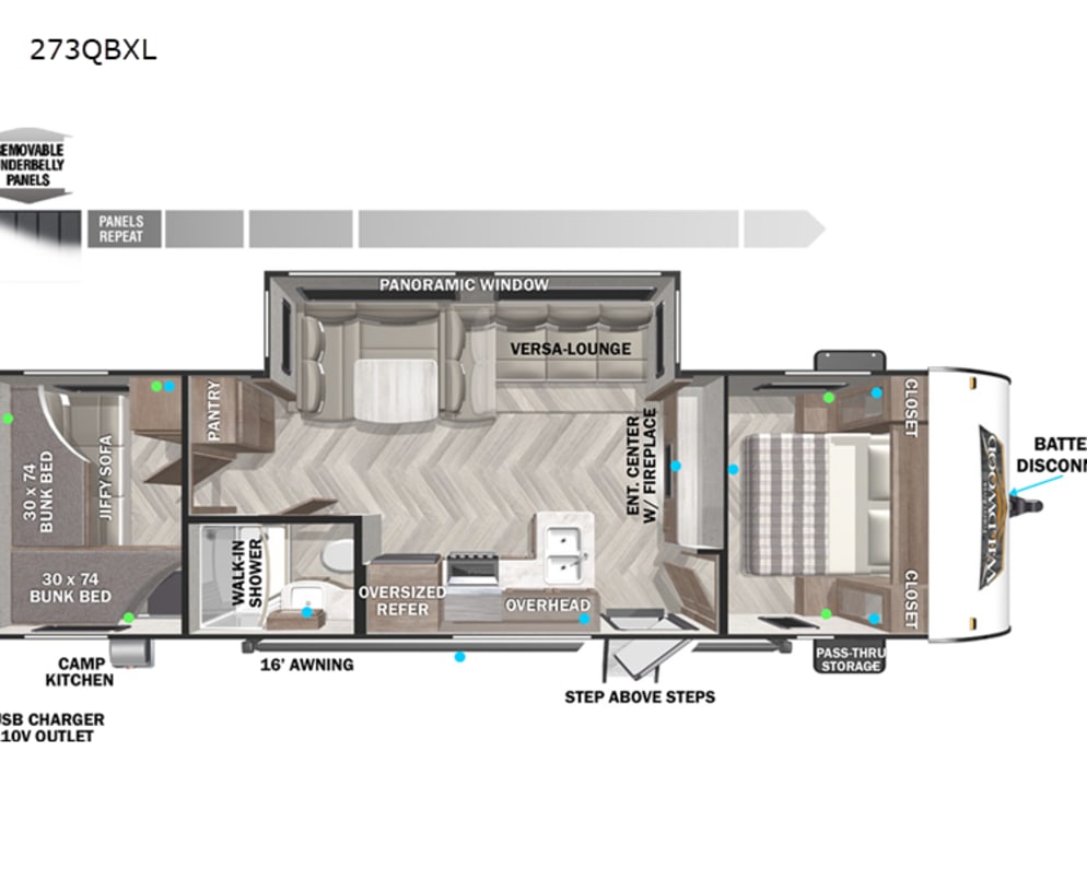 2022 Forest River Wildwood X-Lite available for rent in Spanish Fork Utah