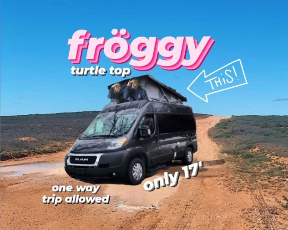 Fr&#246;ggy&#39;s turtle top will not only make you feel safer while you sleep but the 3 zip-up windows will also give you the best views from up there!