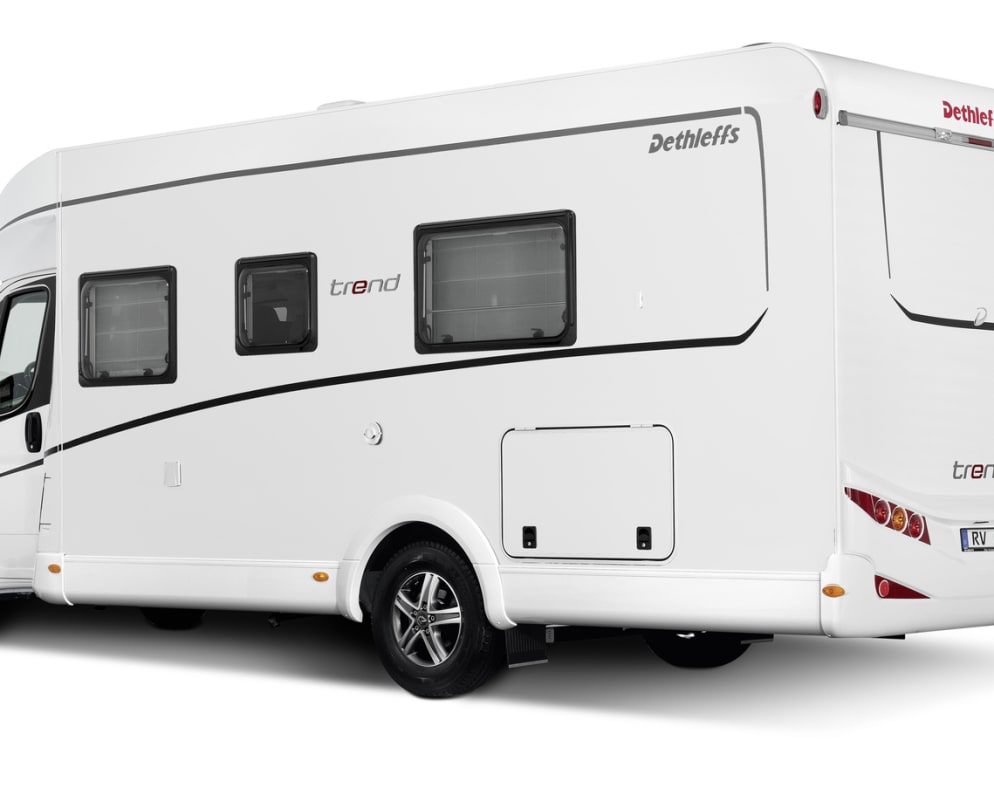 2023 Trend 7057 DBM  by Dethleffs for rent in 41122 