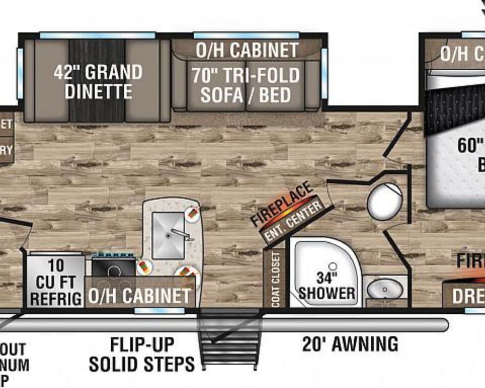 Travel Trailer RV for Rent in Dexter, Michigan